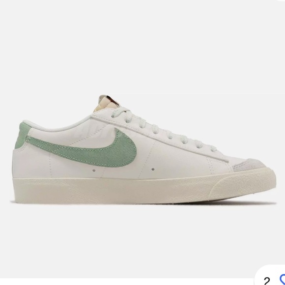 Nike Blazer Low 77 PRM Certified Fresh Sail Green Men 10.5, NEW, no box - Picture 3 of 10